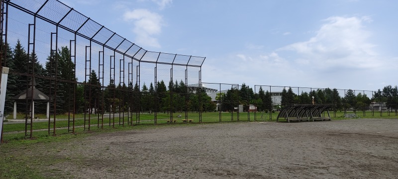 川下公園の野球場