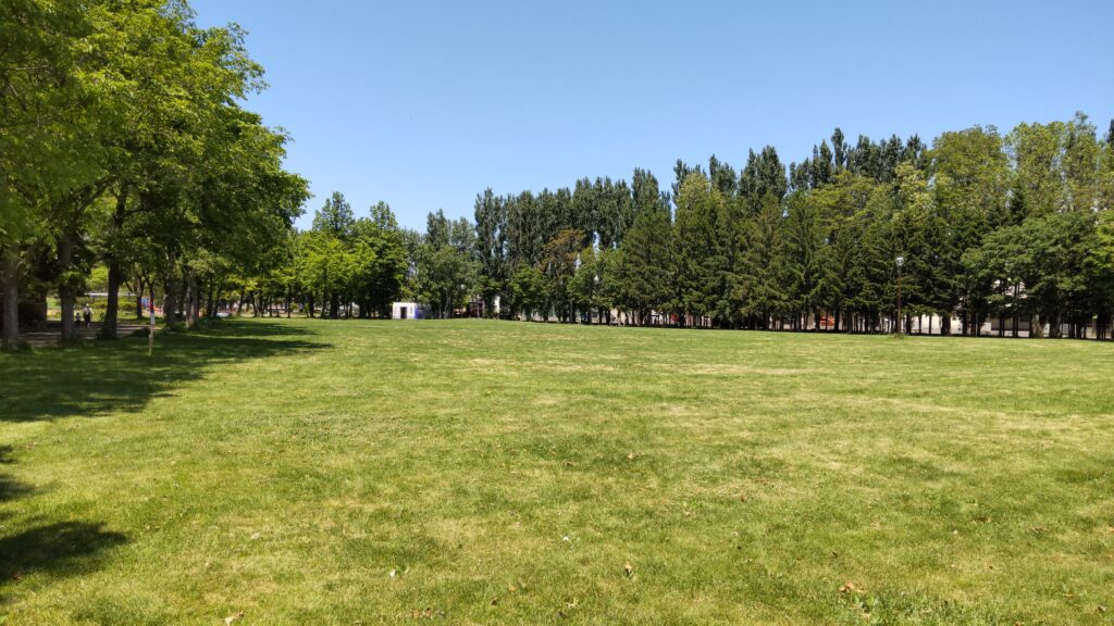 手稲稲積公園の芝生広場