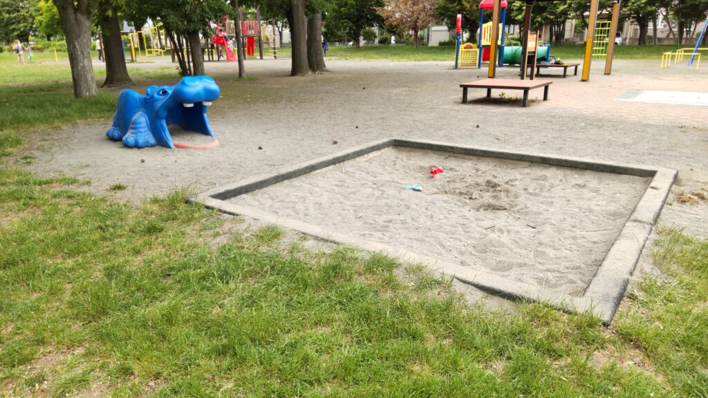 前田公園の砂場