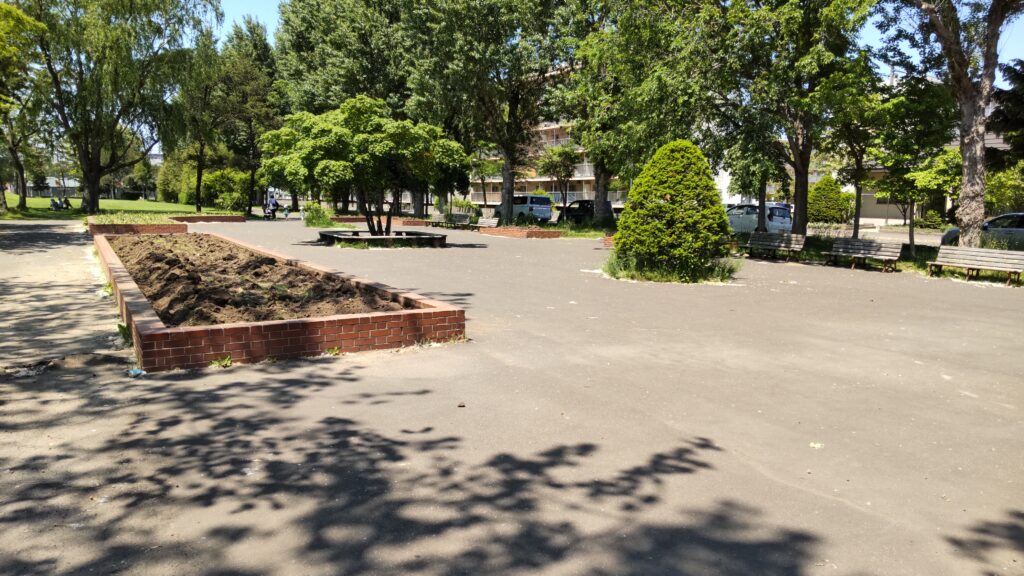手稲稲積公園の休養広場