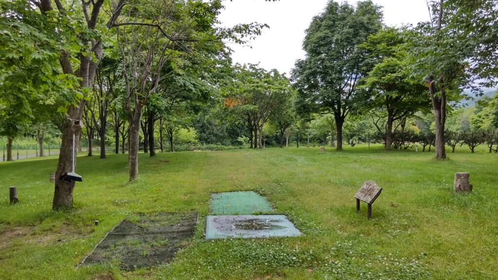 星観緑地のパークゴルフ場