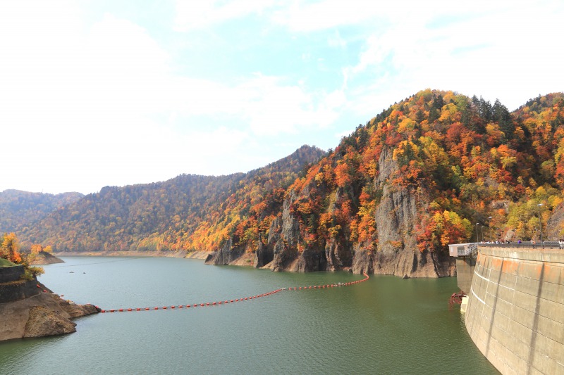 豊平峡ダム、定山湖