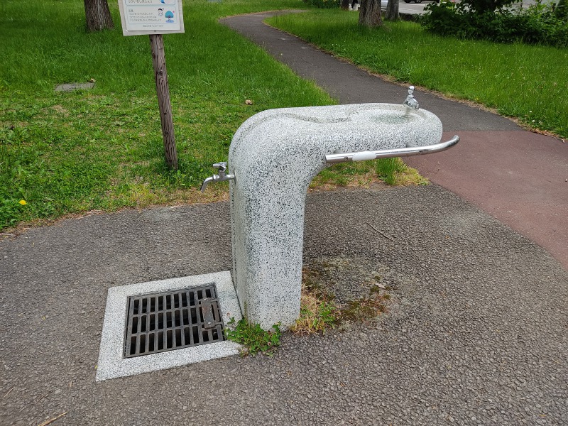 西野北公園の水飲み場