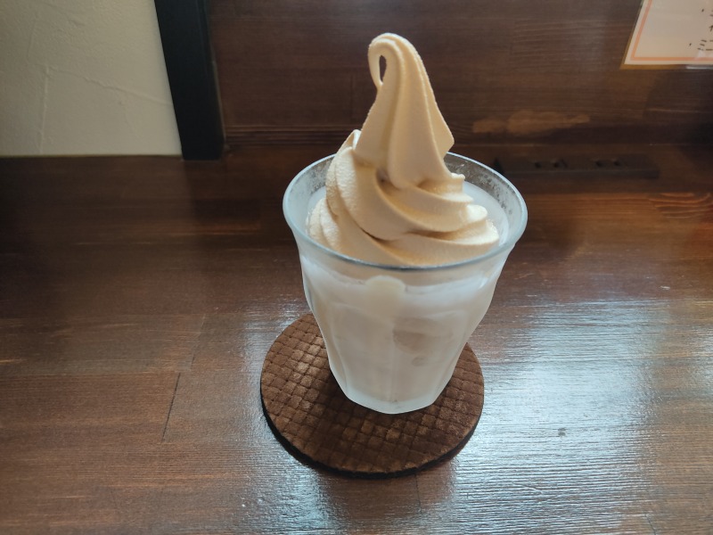 CAFE FUGO（カフェ フーゴ）のコーヒーソフトクリーム