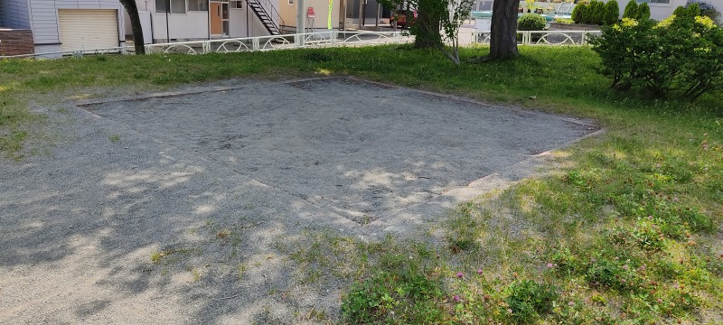 東月寒公園の砂場