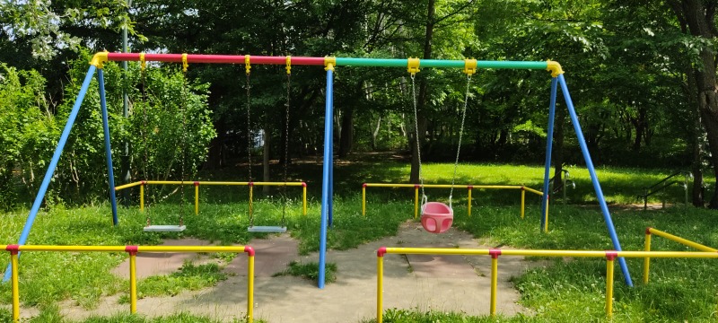 北野ふれあい公園のブランコ