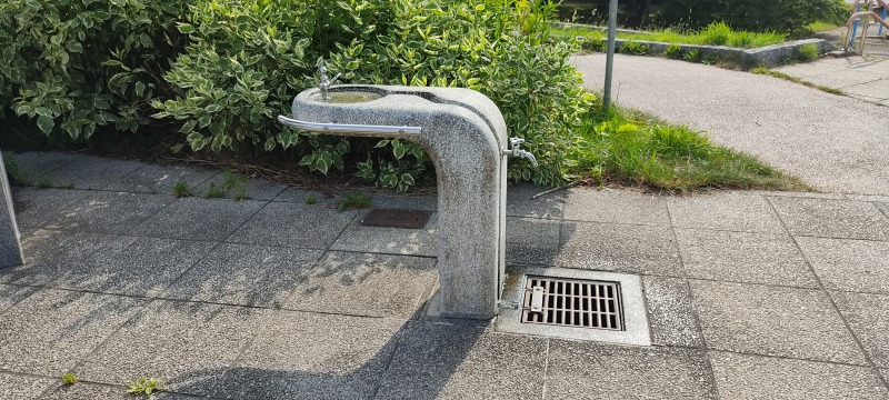 上野幌西公園の水飲み場
