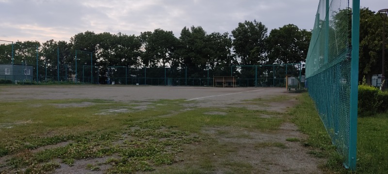 北郷公園の少年野球場