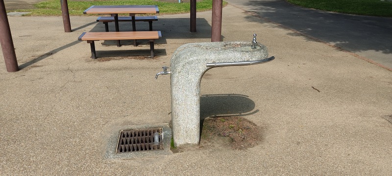 小野幌くりの木公園の水飲み場