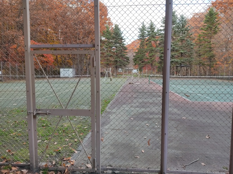 青葉中央公園のテニスコート